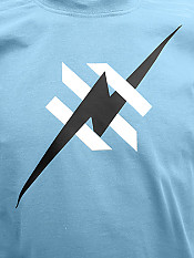 daily-hero, t-shirt, sky-blue – Front