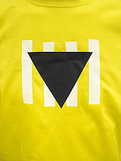 résistance, t-shirt, yellow – Front